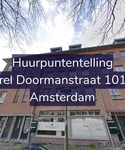 Foto gevel Huurpuntentelling voor Karel Doormanstraat 101-A, Amsterdam