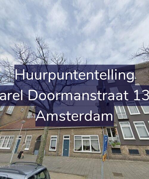 Foto gevel Huurpuntentelling voor Karel Doormanstraat 134, Amsterdam