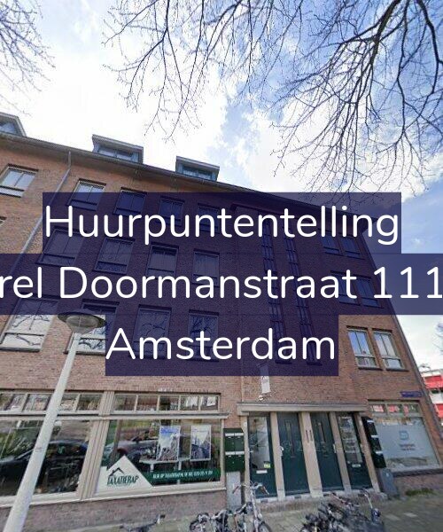 Foto gevel Huurpuntentelling voor Karel Doormanstraat 111-A, Amsterdam