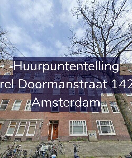 Foto gevel Huurpuntentelling voor Karel Doormanstraat 142-3, Amsterdam