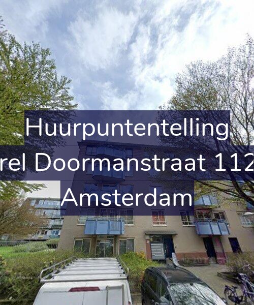 Foto gevel Huurpuntentelling voor Karel Doormanstraat 112-S, Amsterdam