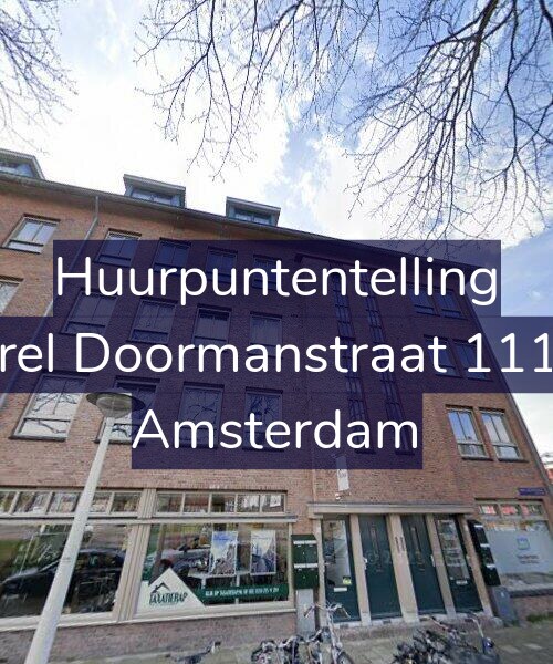 Foto gevel Huurpuntentelling voor Karel Doormanstraat 111-B, Amsterdam
