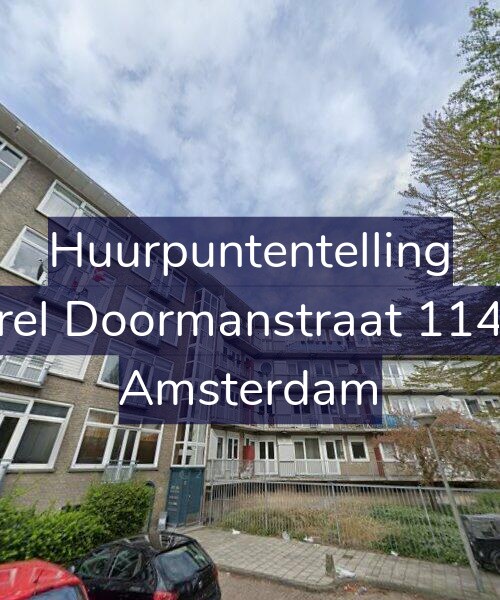 Foto gevel Huurpuntentelling voor Karel Doormanstraat 114-H, Amsterdam