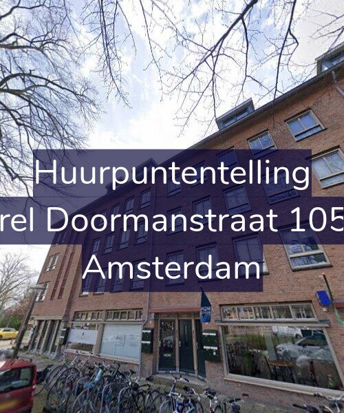 Foto gevel Huurpuntentelling voor Karel Doormanstraat 105-B, Amsterdam