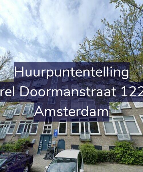 Foto gevel Huurpuntentelling voor Karel Doormanstraat 122-3, Amsterdam