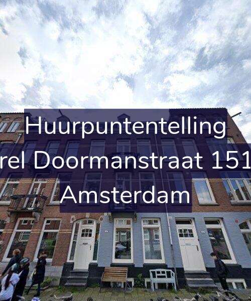 Foto gevel Huurpuntentelling voor Karel Doormanstraat 151-B, Amsterdam