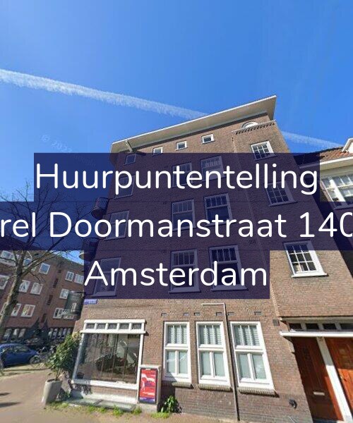 Foto gevel Huurpuntentelling voor Karel Doormanstraat 140-1, Amsterdam