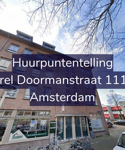 Foto gevel Huurpuntentelling voor Karel Doormanstraat 111-E, Amsterdam