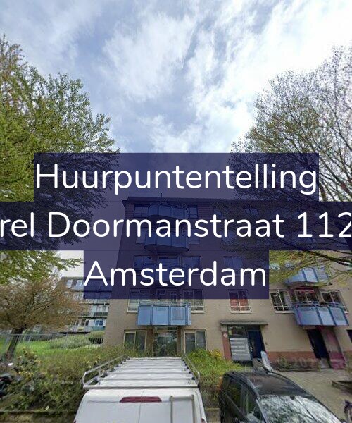 Foto gevel Huurpuntentelling voor Karel Doormanstraat 112-B, Amsterdam