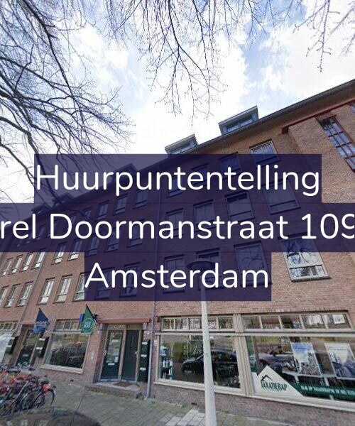 Foto gevel Huurpuntentelling voor Karel Doormanstraat 109-E, Amsterdam
