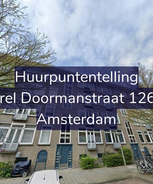 Foto gevel Huurpuntentelling voor Karel Doormanstraat 126-2, Amsterdam