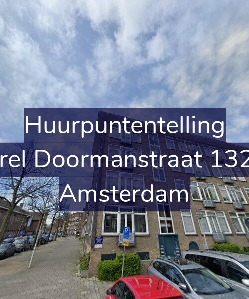 Foto gevel Huurpuntentelling voor Karel Doormanstraat 132-2, Amsterdam