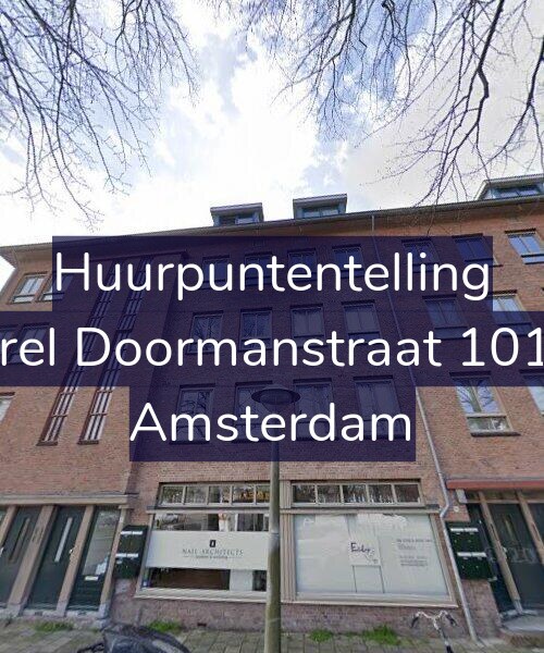 Foto gevel Huurpuntentelling voor Karel Doormanstraat 101-E, Amsterdam
