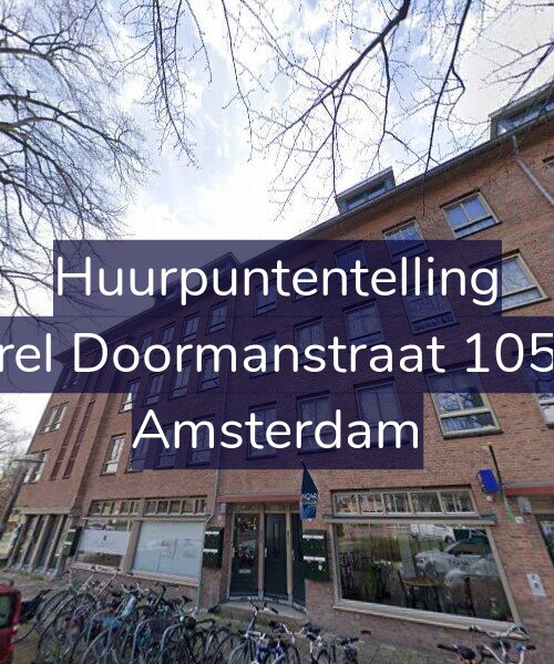 Foto gevel Huurpuntentelling voor Karel Doormanstraat 105-D, Amsterdam