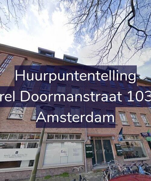 Foto gevel Huurpuntentelling voor Karel Doormanstraat 103-C, Amsterdam