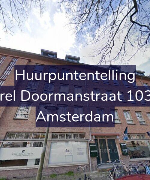 Foto gevel Huurpuntentelling voor Karel Doormanstraat 103-E, Amsterdam