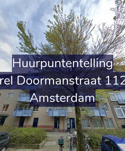 Foto gevel Huurpuntentelling voor Karel Doormanstraat 112-P, Amsterdam