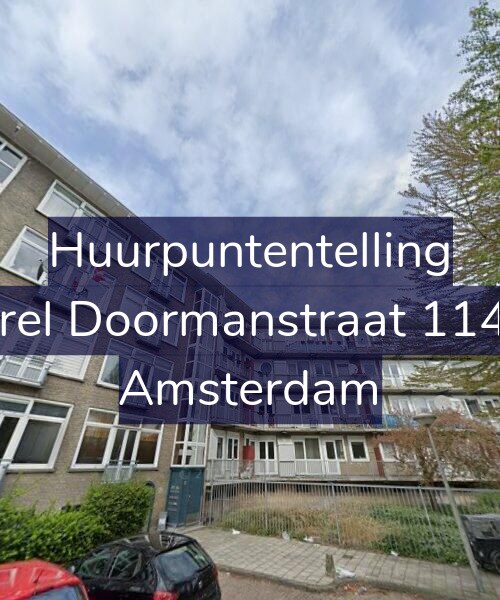 Foto gevel Huurpuntentelling voor Karel Doormanstraat 114-2, Amsterdam