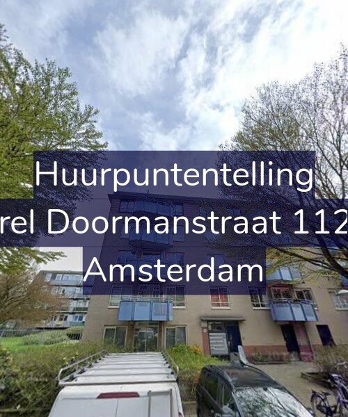Foto gevel Huurpuntentelling voor Karel Doormanstraat 112-C, Amsterdam
