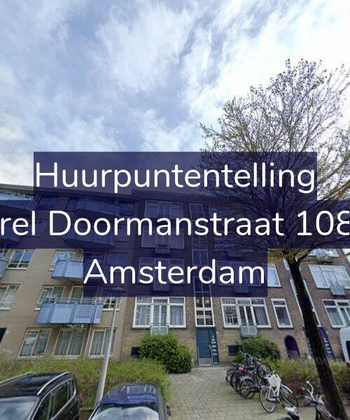 Foto gevel Huurpuntentelling voor Karel Doormanstraat 108-2, Amsterdam