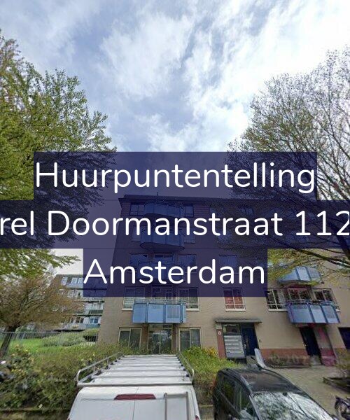 Foto gevel Huurpuntentelling voor Karel Doormanstraat 112-R, Amsterdam