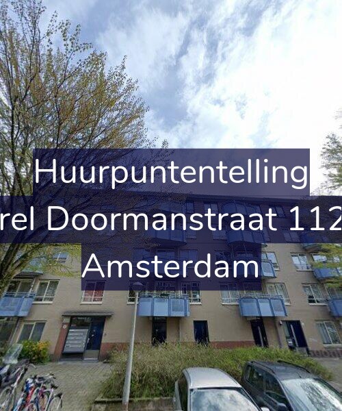 Foto gevel Huurpuntentelling voor Karel Doormanstraat 112-K, Amsterdam