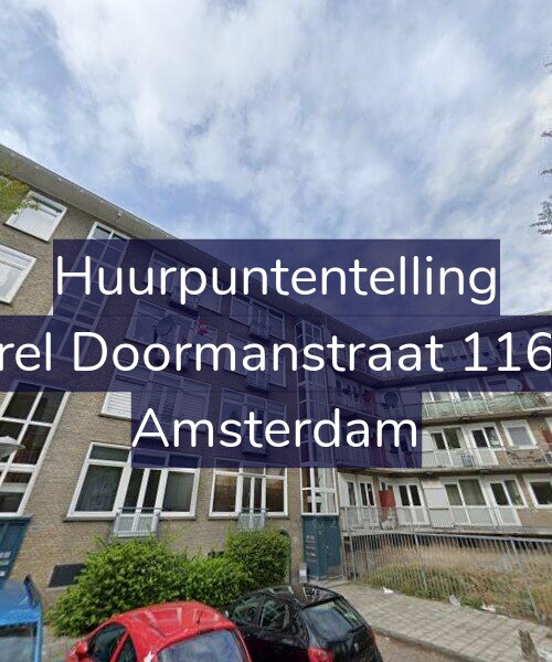 Foto gevel Huurpuntentelling voor Karel Doormanstraat 116-H, Amsterdam