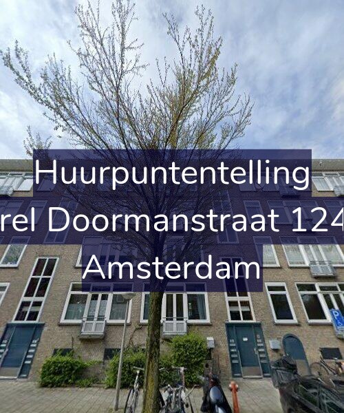 Foto gevel Huurpuntentelling voor Karel Doormanstraat 124-1, Amsterdam