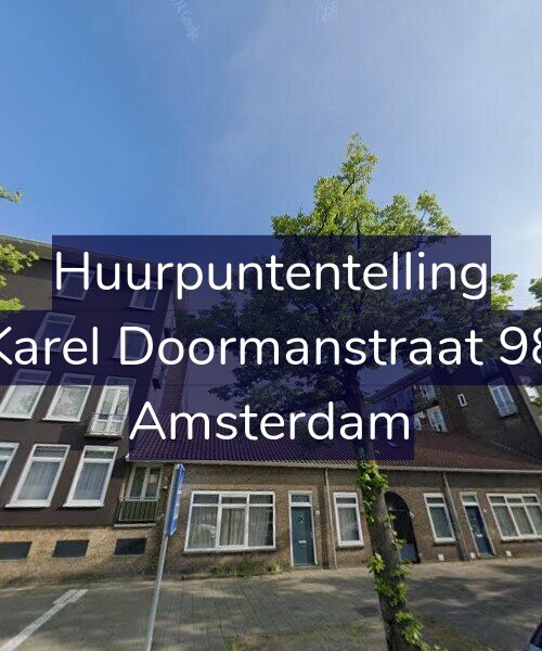 Foto gevel Huurpuntentelling voor Karel Doormanstraat 98, Amsterdam