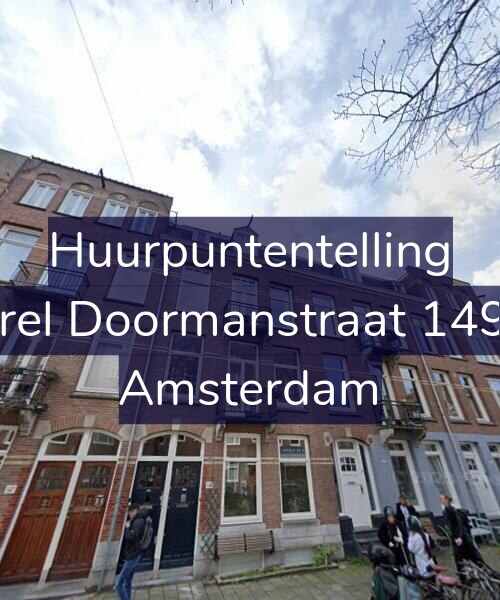 Foto gevel Huurpuntentelling voor Karel Doormanstraat 149-2, Amsterdam