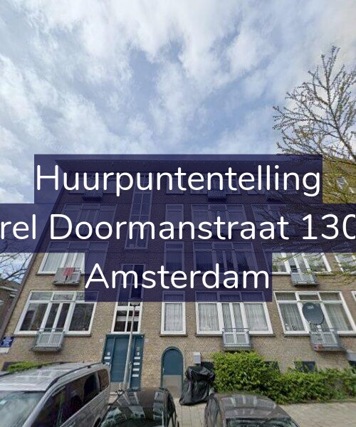 Foto gevel Huurpuntentelling voor Karel Doormanstraat 130-2, Amsterdam