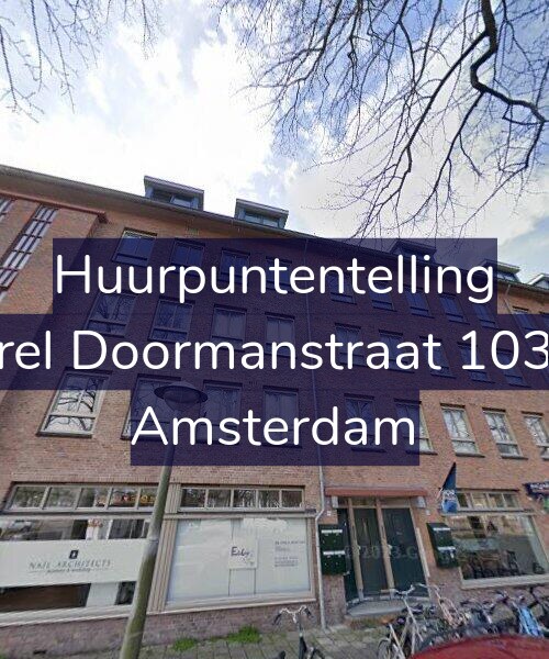 Foto gevel Huurpuntentelling voor Karel Doormanstraat 103-D, Amsterdam