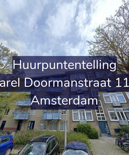 Foto gevel Huurpuntentelling voor Karel Doormanstraat 110, Amsterdam