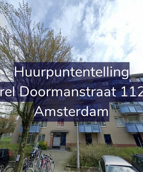 Foto gevel Huurpuntentelling voor Karel Doormanstraat 112-T, Amsterdam
