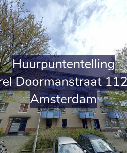 Foto gevel Huurpuntentelling voor Karel Doormanstraat 112-M, Amsterdam