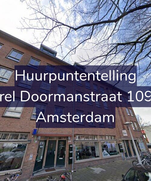 Foto gevel Huurpuntentelling voor Karel Doormanstraat 109-C, Amsterdam