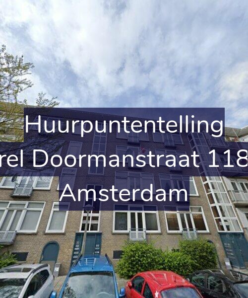 Foto gevel Huurpuntentelling voor Karel Doormanstraat 118-H, Amsterdam