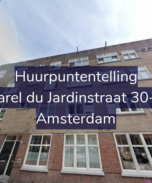 Foto gevel Huurpuntentelling voor Karel du Jardinstraat 30-3, Amsterdam