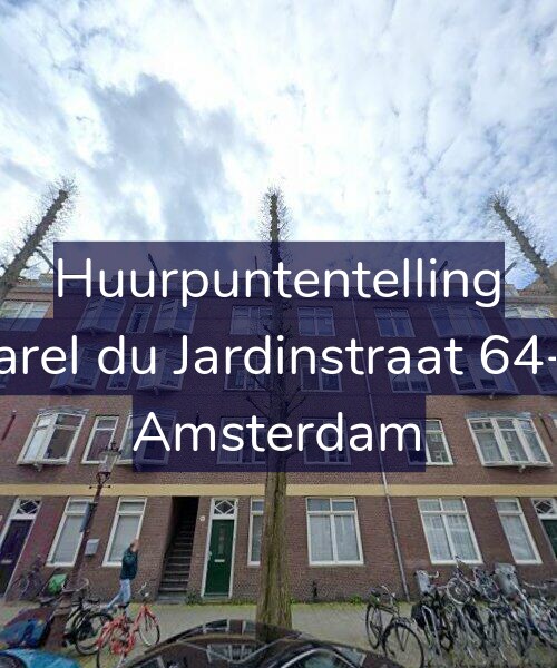 Foto gevel Huurpuntentelling voor Karel du Jardinstraat 64-2, Amsterdam