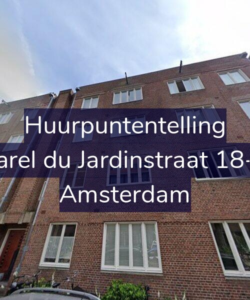 Foto gevel Huurpuntentelling voor Karel du Jardinstraat 18-3, Amsterdam