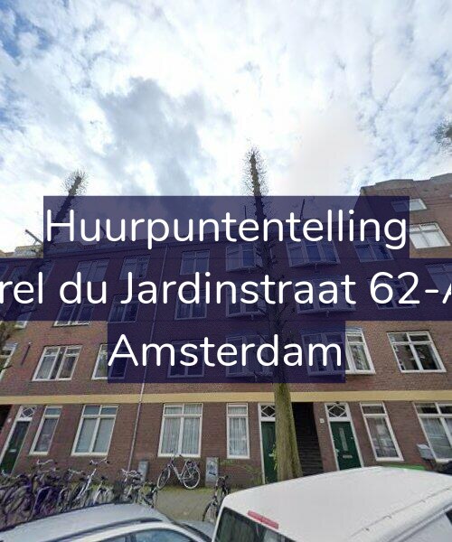 Foto gevel Huurpuntentelling voor Karel du Jardinstraat 62-AH, Amsterdam