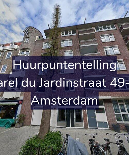Foto gevel Huurpuntentelling voor Karel du Jardinstraat 49-H, Amsterdam