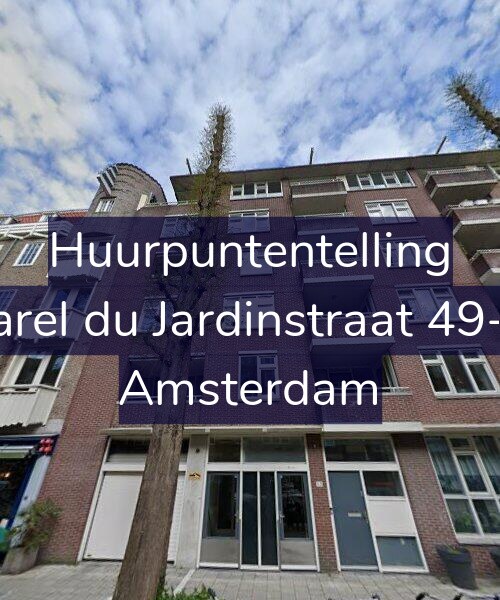 Foto gevel Huurpuntentelling voor Karel du Jardinstraat 49-D, Amsterdam