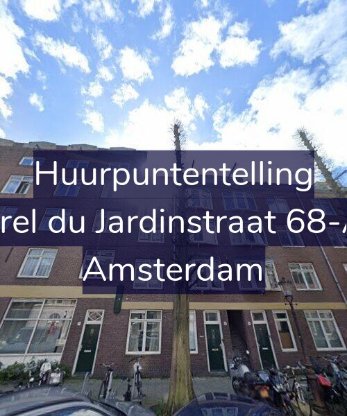 Foto gevel Huurpuntentelling voor Karel du Jardinstraat 68-A3, Amsterdam