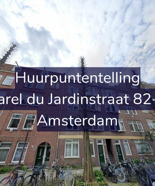 Foto gevel Huurpuntentelling voor Karel du Jardinstraat 82-1, Amsterdam