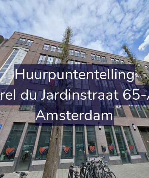 Foto gevel Huurpuntentelling voor Karel du Jardinstraat 65-A1, Amsterdam