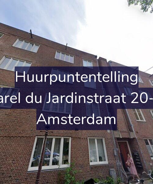 Foto gevel Huurpuntentelling voor Karel du Jardinstraat 20-H, Amsterdam
