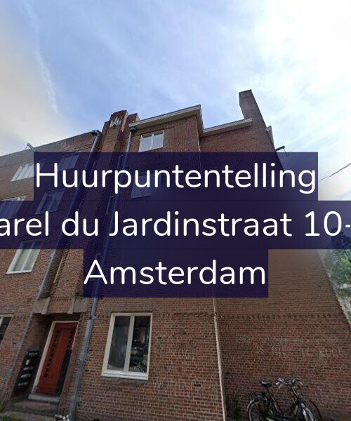 Foto gevel Huurpuntentelling voor Karel du Jardinstraat 10-3, Amsterdam