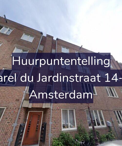 Foto gevel Huurpuntentelling voor Karel du Jardinstraat 14-H, Amsterdam