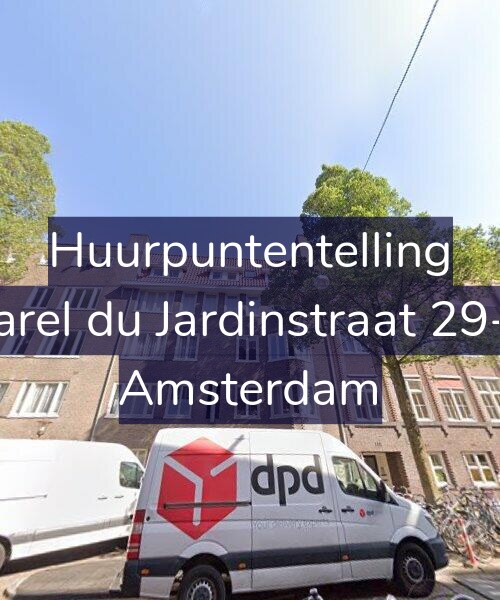 Foto gevel Huurpuntentelling voor Karel du Jardinstraat 29-4, Amsterdam